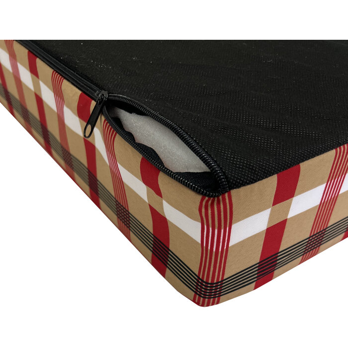 Hundematratze 65x50x10 cm wasserdicht Marineblau - bis zu 26,1% sparen