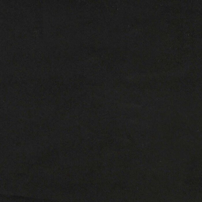 Vidaxl Samt-Kopfkissen Hanko für 200 cm Betten, Schwarz - bis zu 73% reduziert
