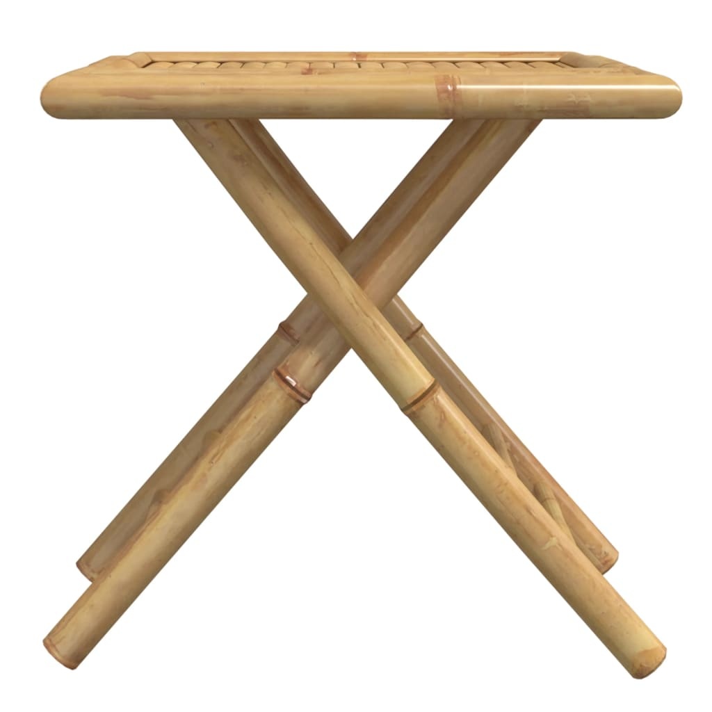 Klappbarer Bambus-Gartentisch 45x45cm - Jetzt bis zu 38,2% sparen!