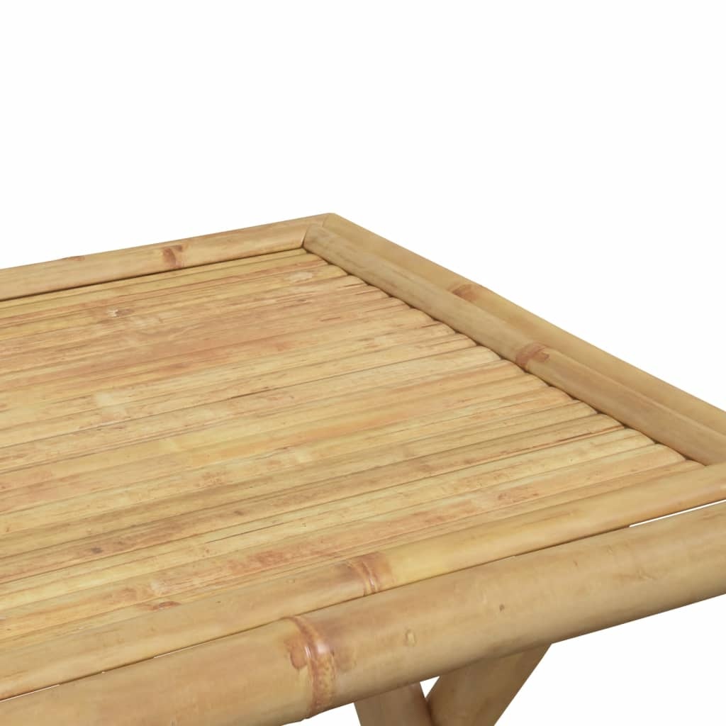 Klappbarer Bambus-Gartentisch 45x45cm - Jetzt bis zu 38,2% sparen!