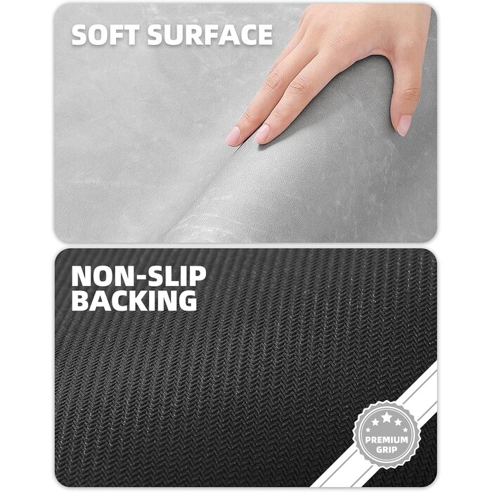 Rutschfeste Badematte Marmor-Design 43x110 cm - jetzt bis zu 63% günstiger