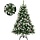 Künstlicher Weihnachtsbaum 120 cm mit Schnee & Zapfen - bis zu 37,8% sparen
