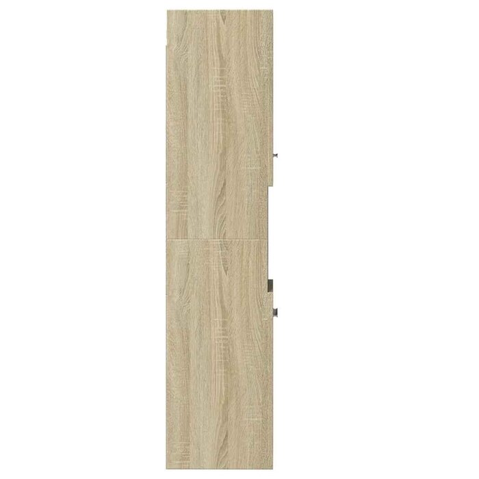 Schmaler Badezimmerschrank Sonoma-Eiche 30x130 cm - bis zu 34,2% Rabatt