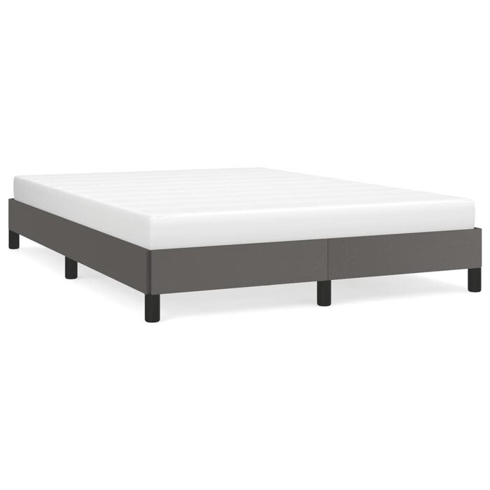 Stilvolles Bettgestell Grau 140x190 cm - Jetzt bis zu 40,1 % Rabatt