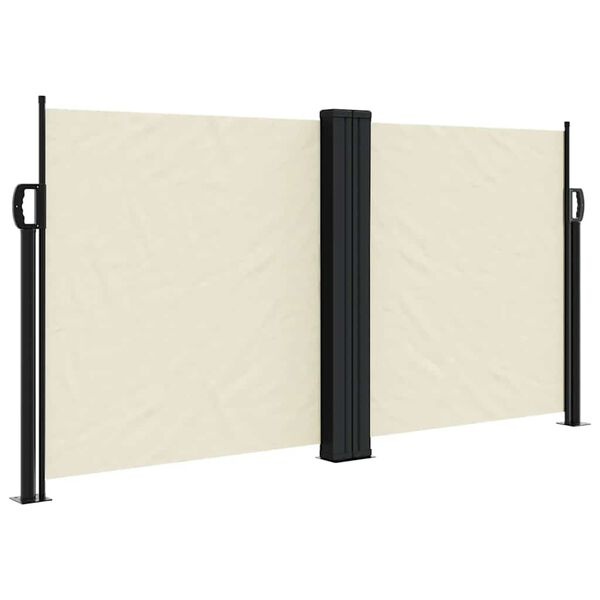 Vidaxl Ausziehbare Seitenmarkise 120x1200 cm Creme - bis zu 69% Rabatt