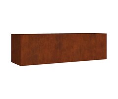 Vidaxl Hochbeet aus Cortenstahl 280x80x80 cm - Jetzt bis zu 47% günstiger sparen