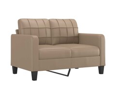 Vidaxl 2-Sitzer Sofa Kunstleder Cappuccino - Kompakt & Stilvoll - bis zu 47% sparen