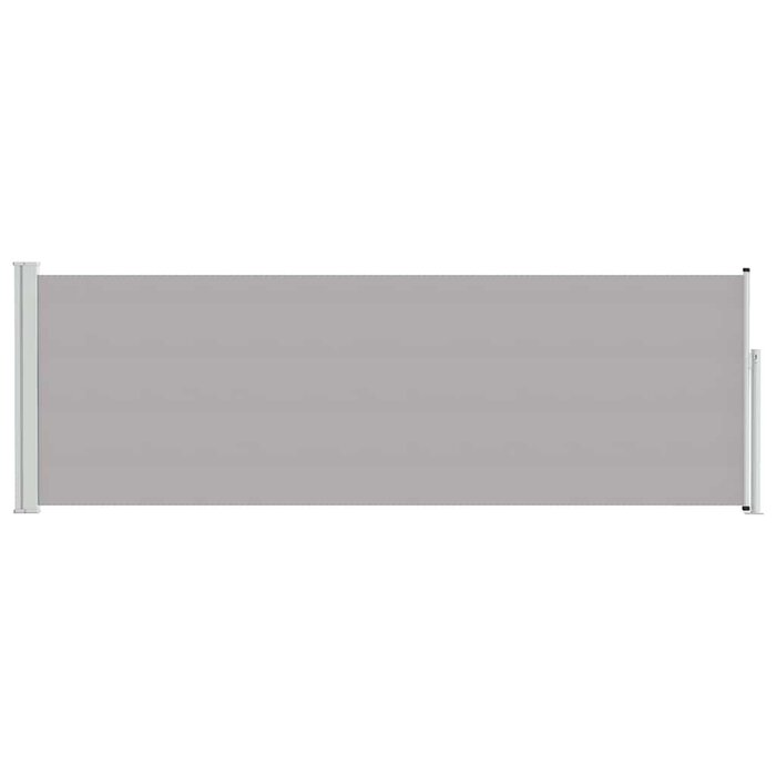 Seitenmarkise 100x300 cm Grau - Sichtschutz für Balkon & Terrasse bis zu 39,8%