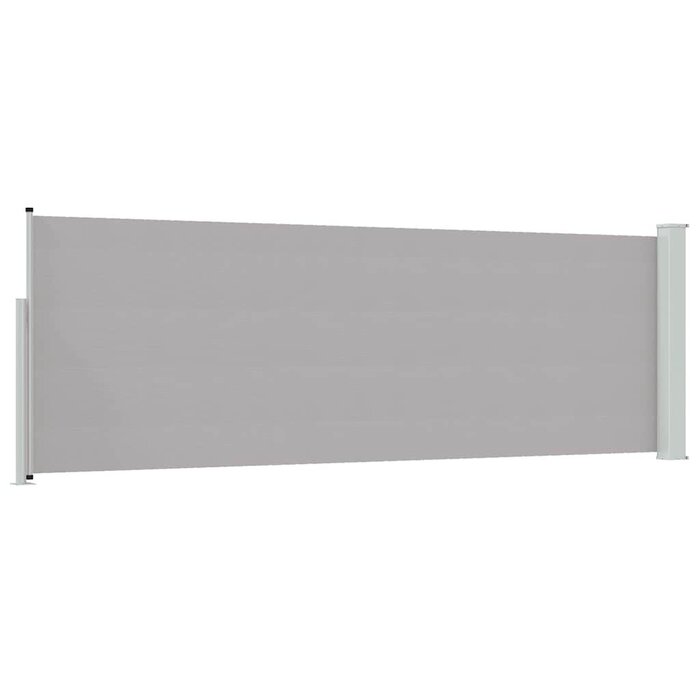 Seitenmarkise 100x300 cm Grau - Sichtschutz für Balkon & Terrasse bis zu 39,8%