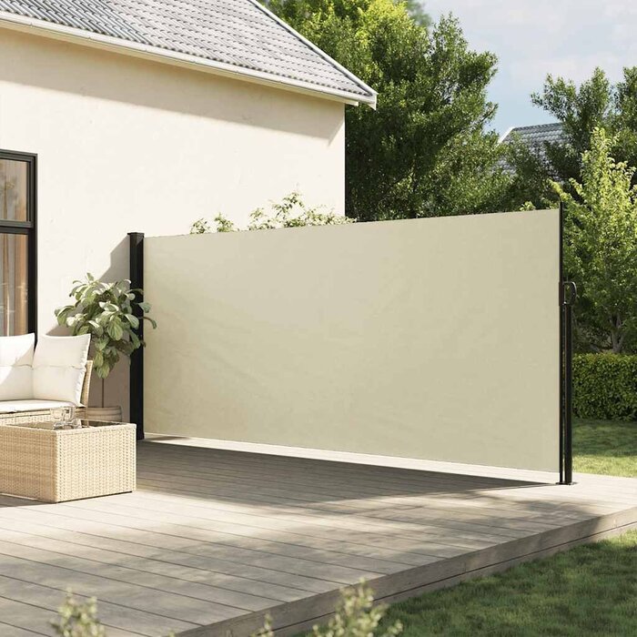 Ausziehbare Seitenmarkise 160x300 cm, Creme - bis zu 39,9% günstiger