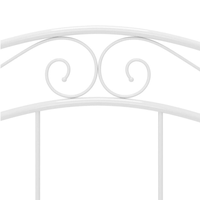 Metallbettgestell 120x200 cm Weiß - Stabil & Zeitlos - Jetzt bis zu 40,5% sparen