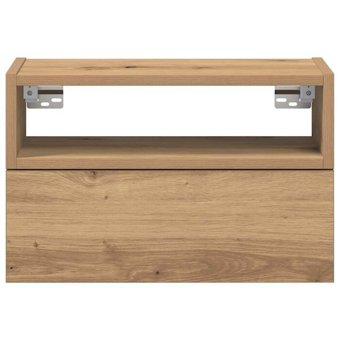 2er-Set Wand-Nachtschrank Artisan-Eiche | Bis zu 39,3% Rabatt im Outlet