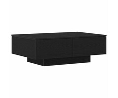 Vidaxl Couchtisch in Schwarz-Eiche Optik, 90 x 60 x 31 cm - bis zu 46% Rabatt