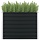 Hochbeet 100x100x77 cm Stahl Anthrazit - bis zu 38,4 % Rabatt