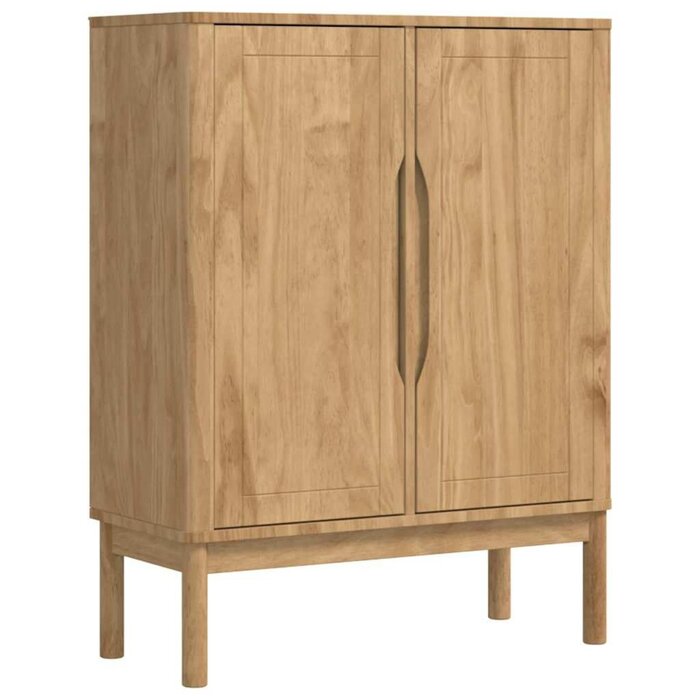 Massivholz-Sideboard Fichte wachsbraun, 70x30 cm - bis zu 40,1 % Rabatt
