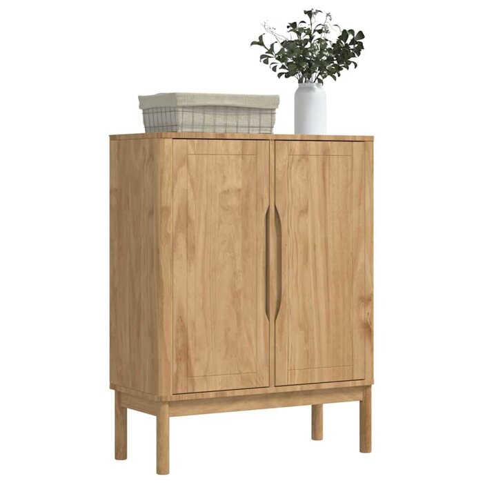 Massivholz-Sideboard Fichte wachsbraun, 70x30 cm - bis zu 40,1 % Rabatt