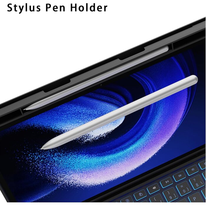 Roofei Tastaturhülle für 11 Zoll Tablet mit Touchpad & QWERTZ - bis zu 66% Rabatt