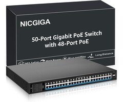 48-Port Gigabit PoE+ Switch, 400W mit 2x SFP-Uplink - bis zu 47% sparen