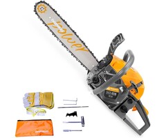 Benzin-Kettensäge 45 ccm, 2,5 PS, 40 cm Schwert - bis zu 47% sparen!