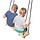 Große Holzschaukel 70x23 cm für 2 Kinder - bis zu 26,7% Rabatt