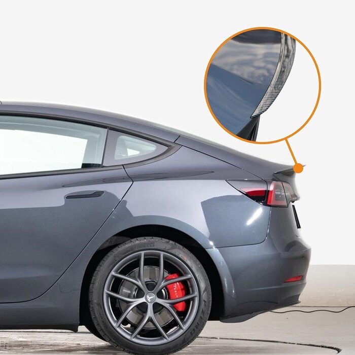Bonryan Sportlicher Heckspoiler für Tesla Model Y Carbon-Optik - bis zu 60% sparen