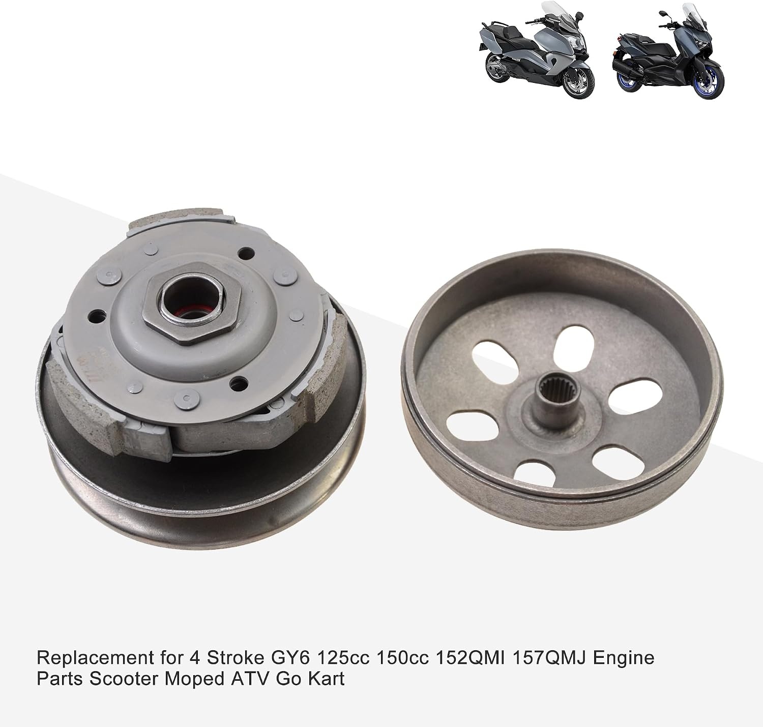 Komplette Kupplung für GY6 125cc-150cc Roller - Outlet mit bis zu 38,4% Rabatt