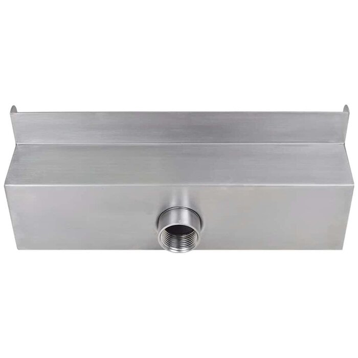 Pool-Wasserfall mit LED 30 cm Edelstahl - Outlet bis zu 35,5% reduziert