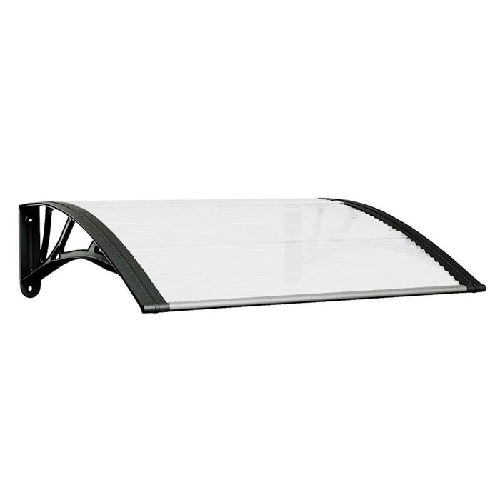 Türvordach 80x75 cm Polycarbonat - Jetzt bis zu 31,8 % günstiger sichern