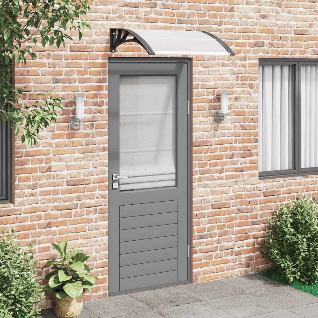 Türvordach 80x75 cm Polycarbonat - Jetzt bis zu 31,8 % günstiger sichern