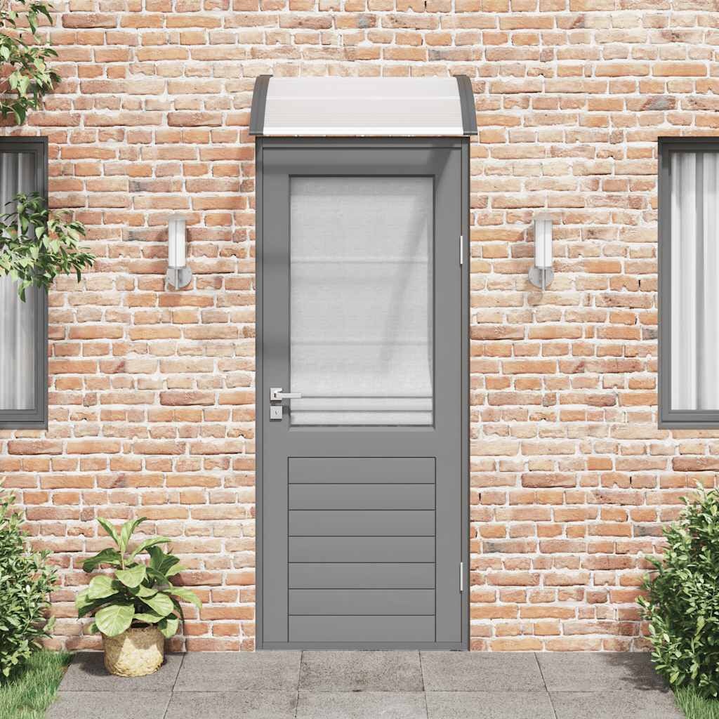 Türvordach 80x75 cm Polycarbonat - Jetzt bis zu 31,8 % günstiger sichern