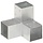 Pfostenverbinder Y-Form 91x91 mm - Galvanisiert - Bis zu 29,9% Rabatt