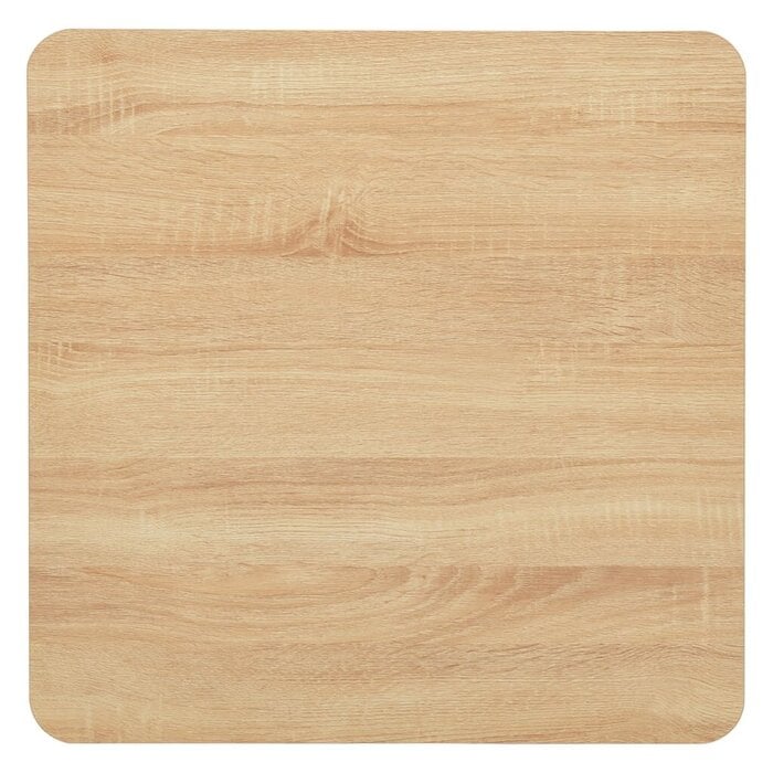Bistrotisch 70x70x107 cm Eichenoptik | Jetzt bis zu 34,2 % Rabatt sichern