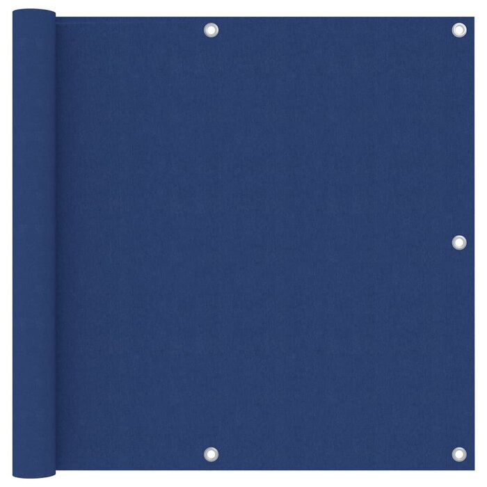 Balkonsichtschutz 90x400 cm Blau - Oxford-Gewebe - bis zu 30,1% Rabatt