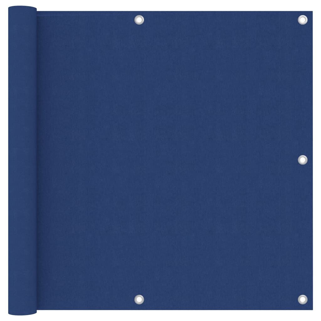 Balkonsichtschutz 90x400 cm Blau - Oxford-Gewebe - bis zu 30,1% Rabatt