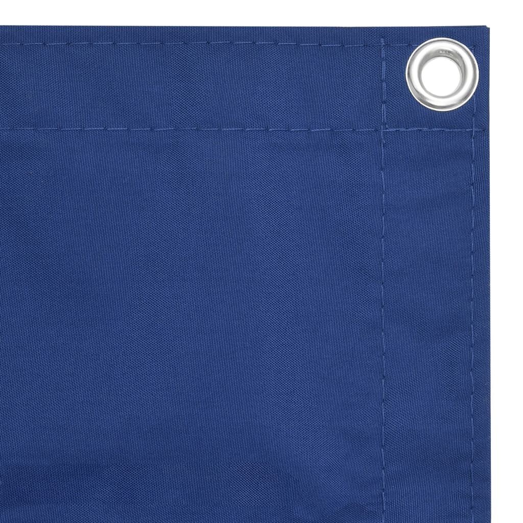 Balkonsichtschutz 90x400 cm Blau - Oxford-Gewebe - bis zu 30,1% Rabatt