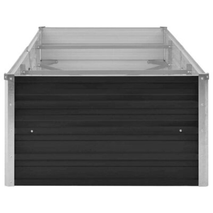 Hochbeet 240x80x45 cm aus Stahl in Anthrazit - bis zu 32,4% günstiger
