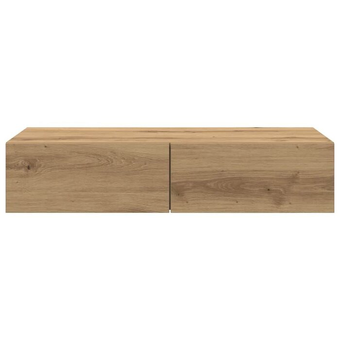 Wandregal mit Schubladen, Artisan-Eiche, 80 cm - jetzt bis zu 33% reduziert