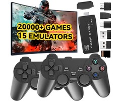 Retro Spielkonsole Game Stick: 20.000+ Spiele & 2 Controller, bis zu 38% Rabatt