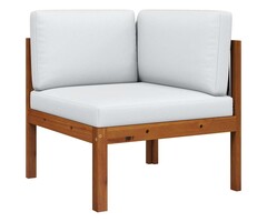Vidaxl Garten-Ecksofa Akazienholz - Stilvoll & Komfortabel - bis zu 44% sparen