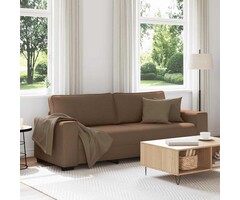 Vidaxl Komfortables 3-Sitzer Sofa in Braun, 180 cm - Outlet mit bis zu 41% Rabatt