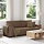 Gemütliches 3-Sitzer Sofa in Braun, 180 cm - Outlet mit bis zu 34,6% Rabatt