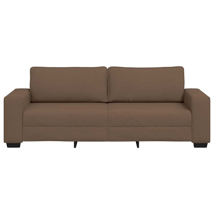 Gemütliches 3-Sitzer Sofa in Braun, 180 cm - Outlet mit bis zu 34,6% Rabatt
