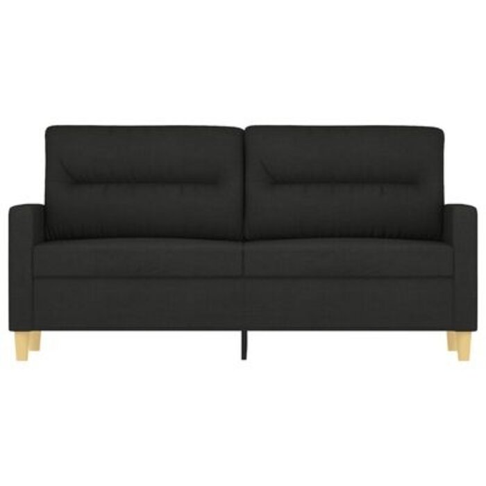 Modernes 2-Sitzer Sofa 140 cm in Schwarz - bis zu 34,3 % günstiger