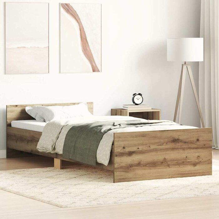 Bettrahmen 100x200 cm Artisan-Eiche | Stilvoll & bis zu 33,7% reduziert