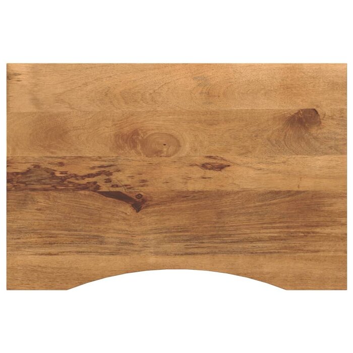 Massive Mangoholz Tischplatte 100x60cm - Natur - bis zu 33,2% sparen