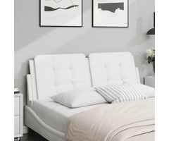 Vidaxl Kopfteilkissen 120 cm Kunstleder Weiß - Jetzt bis zu 67% Rabatt sichern