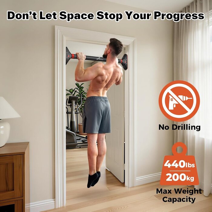 Türreck verstellbar 75-94 cm - bis zu 68% Rabatt - Fitness für Zuhause