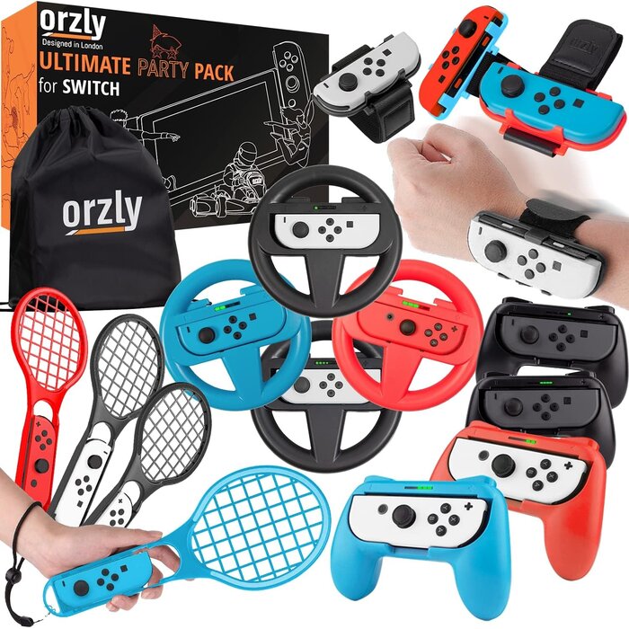 17-tlg. Switch Zubehör-Set für Sport & Gaming - Outlet-Angebot bis zu 33,6% Rabatt