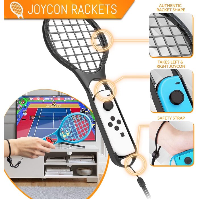 17-tlg. Switch Zubehör-Set für Sport & Gaming - Outlet-Angebot bis zu 33,6% Rabatt