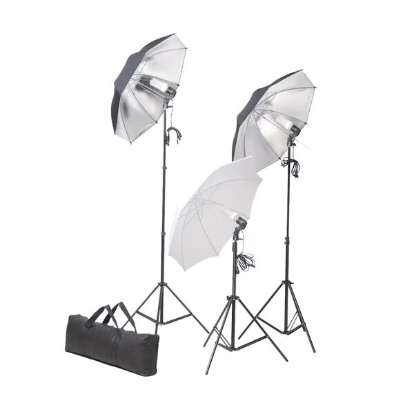 Profi Studio-Beleuchtungsset - 3er Set inkl. Stative - bis zu 34,2% Rabatt